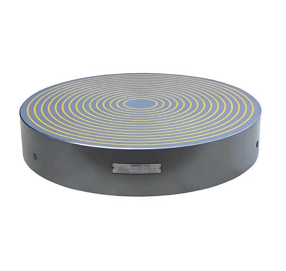 Kulaté elektromagnetické sklíčidlo se soustřednými póly